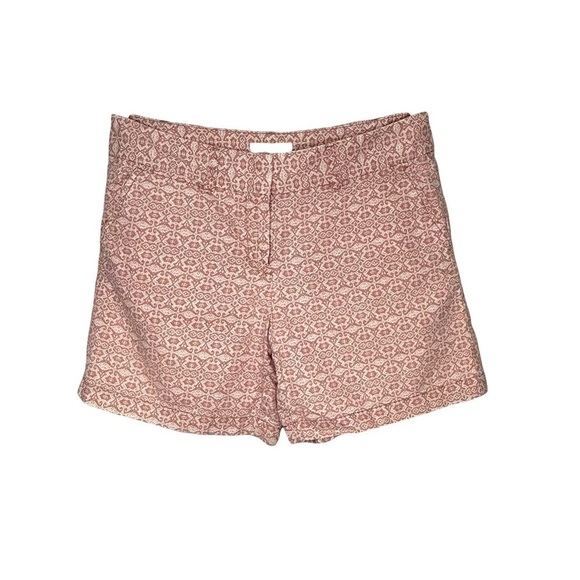 Loft EUC Women’s Chino Blush/White Bermuda Shorts Size-4 - Picture 1 of 3